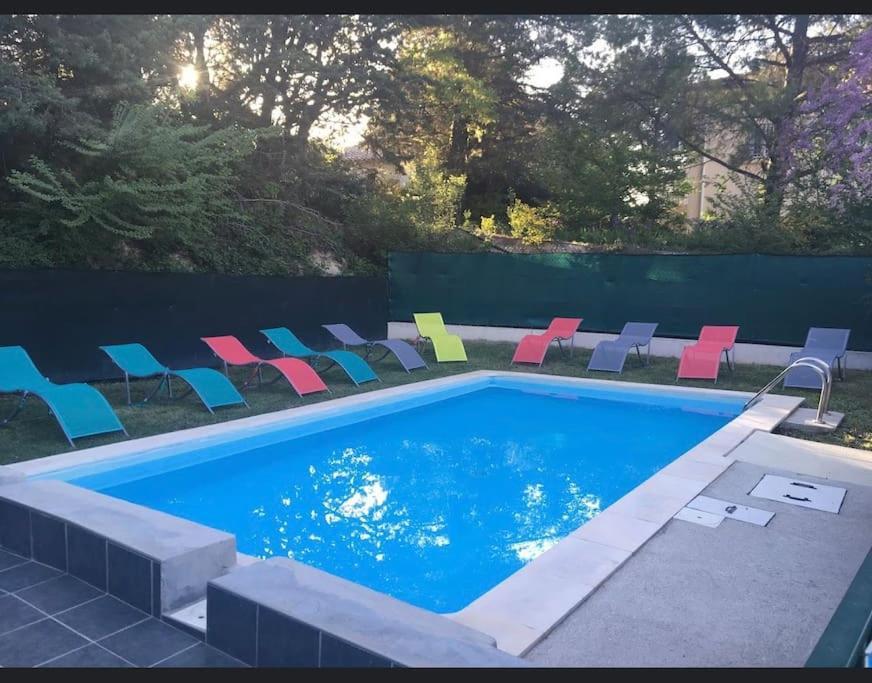 Charmant Studio Le Clos D'Aix Parking Prive Gratuit Et Piscine Aix-en-Provence Extérieur photo